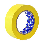  Клейкая лента малярная для штукатурных работ UNIBOB 48мм х 25м, желтая 