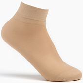 Женские носки лайкра (10 п) 30 ден светлые (one size)