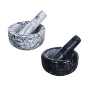 Ступка с пестиком 11,5x6 см мрамор Vetta 884-476 Ступка с пестиком 11,5x6 см мрамор Vetta 884-476