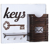 Ключница настенная Keys, 24х20 см, 7646499 Ключница настенная Keys, 24х20 см, 7646499