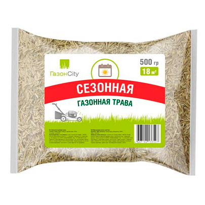 Газон Эконом Сезонная трава, 0,5 кг Газон Эконом Сезонная трава, 0,5 кг