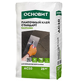 Клей для плитки БАЗПЛИКС АС10 C0T (25кг) /Основит