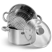 Кастрюля-пароварка Servitta 2в1 3,6 л Universal Sr0278 Кастрюля-пароварка Servitta 2в1 3,6 л Universal Sr0278