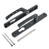  Ручки для дверей БУЛАТ 85.25.01.7016 УРАЛ-М антрацит м/о 85 