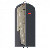 Чехол для одежды Hausmann 140x60см, черный HM-701402AG Чехол для одежды Hausmann 140x60см, черный HM-701402AG