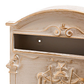  Ящик почтовый  №4010В (антик белый) Аллюр 