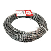 Трос стальной DIN 3055 5мм (10 м) Трос стальной DIN 3055 5мм (10 м)