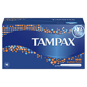  Тампоны TAMPAX Compak женские гигиенические с аппл. Super Plus Duo 16шт 