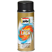  Эмаль аэрозольная алкидная матовая черная RAL 9005 JOBI 520мл 