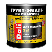 ГРУНТ - ЭМАЛЬ по ржавчине "DALI" 0,7 л - база С
