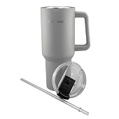 Термокружка 1200мл из нержавеющей стали, серый 2173 Термокружка 1200мл из нержавеющей стали, серый 2173