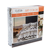  Комплект постельного белья Cleo полисатин Art Color евро 31/164-AC 