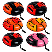 Тюбинг-ватрушка Winter Star, диаметр чехла 83 см, цвета МИКС Тюбинг-ватрушка Winter Star, диаметр чехла 83 см, цвета МИКС