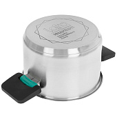  Кастрюля 2,8 л, d 18 см LARA LR02-242 Изумруд 