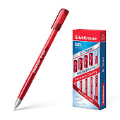 Ручка гелевая красная ErichKrause G-TONE 17811 Ручка гелевая красная ErichKrause G-TONE 17811