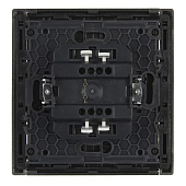 Выключатель встраиваемый 1 клавиша, цвет сталь, IEK FORTE&PIANO Выключатель встраиваемый 1 клавиша, цвет сталь, IEK FORTE&PIANO