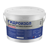 Мастика ГИДРОИЗОЛ битумно-резиновая для фундамента /3л Мастика ГИДРОИЗОЛ битумно-резиновая для фундамента /3л