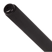 Ручка гелевая черная Brauberg Matt Gel, корпус soft-touch, узел 0,5 мм, линия 0,35 мм, 142944