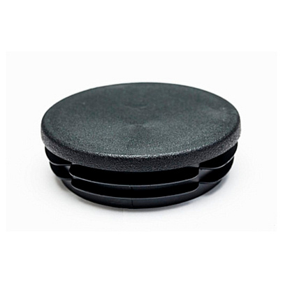  Заглушка круглая, d=57мм, пластик 