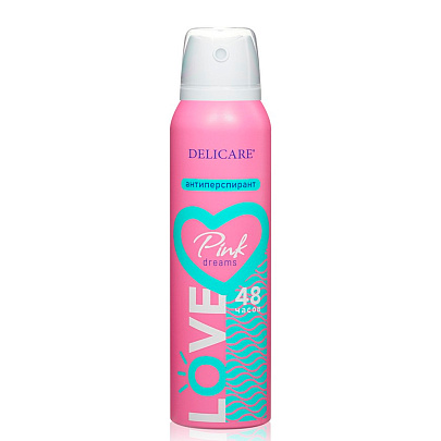  Дезодорант Delicare LOVE Pink Dreams 150мл 