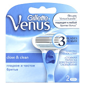 Сменные кассеты для бритья GL Venus 2шт Сменные кассеты для бритья GL Venus 2шт