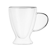 Кружка с двойными стенками SATOSHI , 400мл, стекло 806-936 Кружка с двойными стенками SATOSHI , 400мл, стекло 806-936