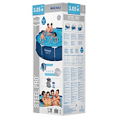 Бассейн каркасный Bestway Steel Pro 56679, 305?76 см, фильтр-насос, круглый