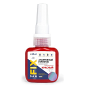  Герметик анаэробный неразборный, высокой прочности, низко-средней вязкости 15мл красный SANFIX 