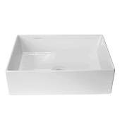 Раковина накладная Novel Slim 400х349х110 WB.CT/Novel/40-N.Slim/WHT.G/S1 Sanita Lux