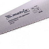 Ножовка по дереву 500мм, зуб 2D, каленый крупный зуб 5-6 TPI, двухкомп.рук-ка, Matrix Ножовка по дереву 500мм, зуб 2D, каленый крупный зуб 5-6 TPI, двухкомп.рук-ка, Matrix