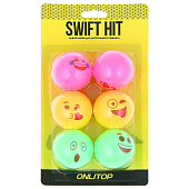  Набор шариков для настольного тенниса (набор 6шт) 