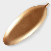 Блюдо для фруктов Доляна «Золотой лист», 59х22 см 9228556 Блюдо для фруктов Доляна «Золотой лист», 59х22 см 9228556