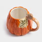  Кружка Bright pumpkin 340 мл, оранжевая, Тыква  ANLAF-FDWS-031224-9 