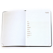  Ежедневник А5 136л (145х205мм) deVENTE Contea бирюзовый, белая бумага, тв. обл., искусственная кожа (1224) 2034350 