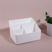 Органайзер 4 секции White, 19,5х14х13 см, 10516188 Органайзер 4 секции White, 19,5х14х13 см, 10516188