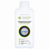  Кондиционер для белья CLEAN HOME Антибактериальный формула-Антизапах 1000мл 