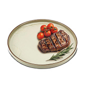 Тарелка Dolce Ceramo.«Песчаный берег»,керамика, 27х27 см  10278371