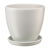 Керамический горшок "Бутон" с подставкой, 2,4л., Д175 Ш175 В158, серый BH-31-2 Керамический горшок "Бутон" с подставкой, 2,4л., Д175 Ш175 В158, серый BH-31-2