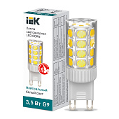 Лампа LED Corn 3.5Вт 4000К G9 230В IEK LLE-Corn-4-230-40-G9 Лампа LED Corn 3.5Вт 4000К G9 230В IEK LLE-Corn-4-230-40-G9