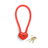  Замок навесной Сердце ВС 2-28 А с гибкой дужкой ЧАЗ 