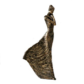 Сувенир Девушка - объятия, 11х7х22 см, полистоун, под бронзу, 9759374 Сувенир Девушка - объятия, 11х7х22 см, полистоун, под бронзу, 9759374