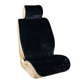 Накидки на сиденье меховые искусственная мутон 2предм. SKYWAY ARCTIC Черный Соты Накидки на сиденье меховые искусственная мутон 2предм. SKYWAY ARCTIC Черный Соты