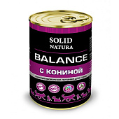 Влажный корм Solid Natura для собак 340гр конина Влажный корм Solid Natura для собак 340гр конина