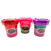 Слайм StickPush, 2-х слойный с блестками, 200 гр, 865-1 Слайм StickPush, 2-х слойный с блестками, 200 гр, 865-1