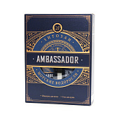  Подарочный набор Q.P. Ambassador муж №1120-2 (шампунь для волос 250мл+ гель для душа 250мл) 