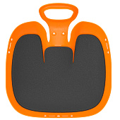 Санки-ледянки с мягкой сидушкой «Вираж», оранжевые, 39?37см 10919112 Санки-ледянки с мягкой сидушкой «Вираж», оранжевые, 39?37см 10919112