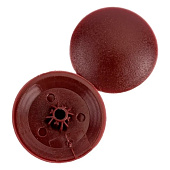  Заглушка под шуруп, №2, декоративная  ЗУБР, цвет красное дерево, 40шт 