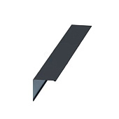 Планка угла наружного 0,4х50х50 L=2м (RAL 7024 Серый графитовый)