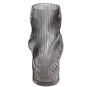  Ваза «Венди», 29х12х10 см, стекло, серая 10872904 