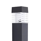  Фонарь садовый 39.5х6см LED на ножке, солнечная батарея, холодный белый арт.MASP8242 